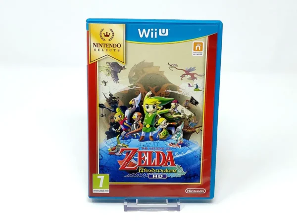 Portada de The Legend of Zelda: The Wind Waker HD (ESP) (Nintendo Selects) para Nintendo Wii U, edición PAL España, de segunda mano