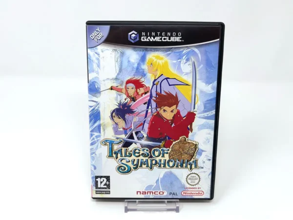 Portada de Tales of Symphonia (ESP) para Nintendo GameCube, de segunda mano