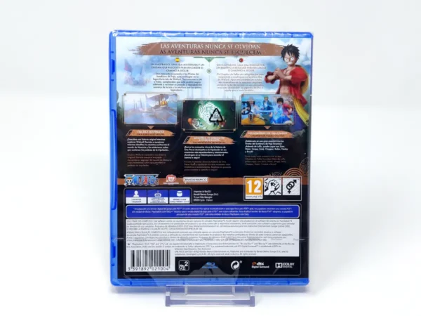 Parte trasera de One Piece: Odyssey (ESP) (Precintado) para PlayStation 4, edición PAL España