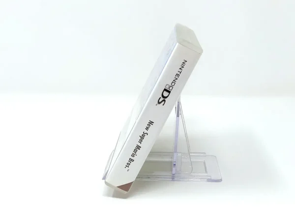 Lateral de la caja de New Super Mario Bros. (ESP) para Nintendo DS