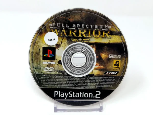 Portada de Full Spectrum Warrior (ESP) (Disco) para PlayStation 2, edición PAL España, de segunda mano