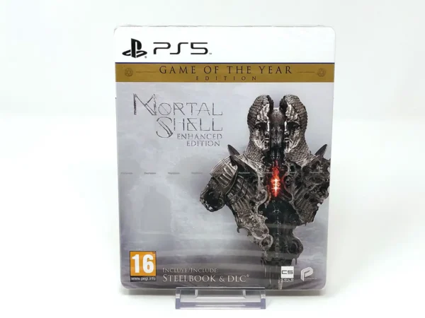 Portada de Mortal Shell: Enhanced Edition - Game of the Year (Steelbook) (Precintado) para PlayStation 5, edición PAL España, nuevo