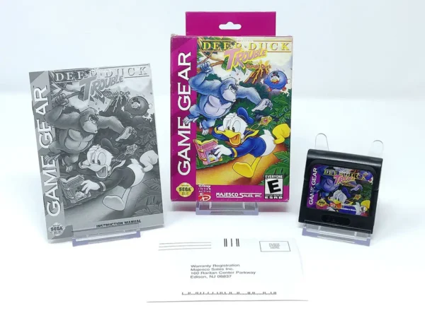 Otro detalle del juego Deep Duck Trouble Starring Donald Duck (USA) para Sega Game Gear