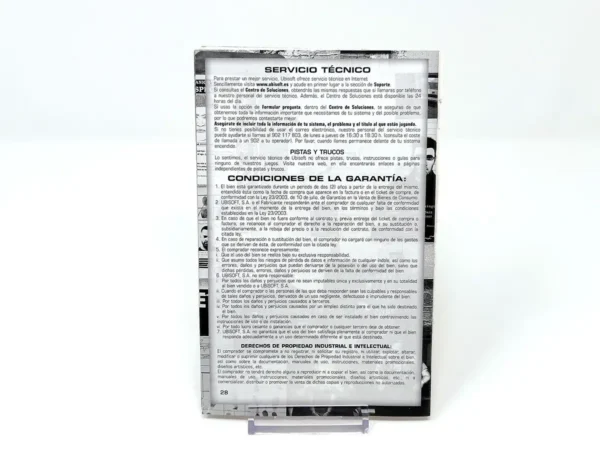 Tom Clancy's Splinter Cell: Double Agent (ESP) (Manual) (Rebajado) para PlayStation 2, edición PAL España, de segunda mano