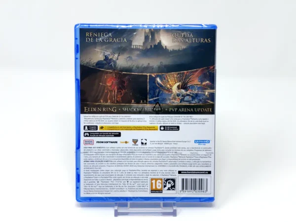Parte trasera de Elden Ring (Edición Shadow of the Erdtree) (ESP) (Precintado) para PlayStation 5, edición PAL España