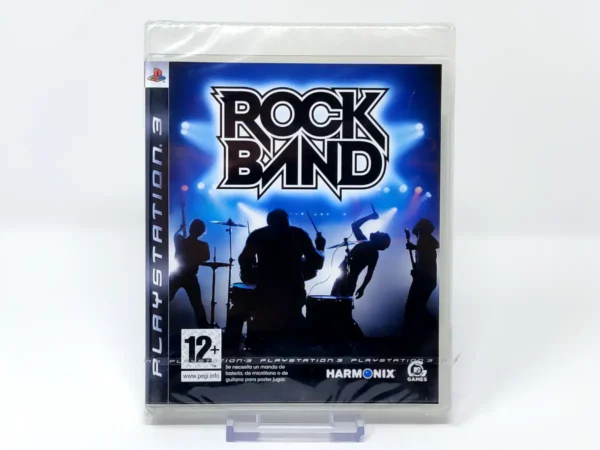 Portada de Rock Band (ESP) (Precintado) para PlayStation 3, edición PAL España, de segunda mano