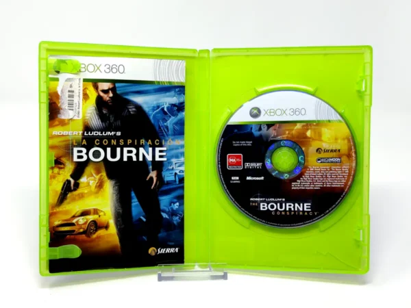 Interior del juego Bourne: La Conspiración (ESP) (Rebajado) para XBOX 360 con disco y manual