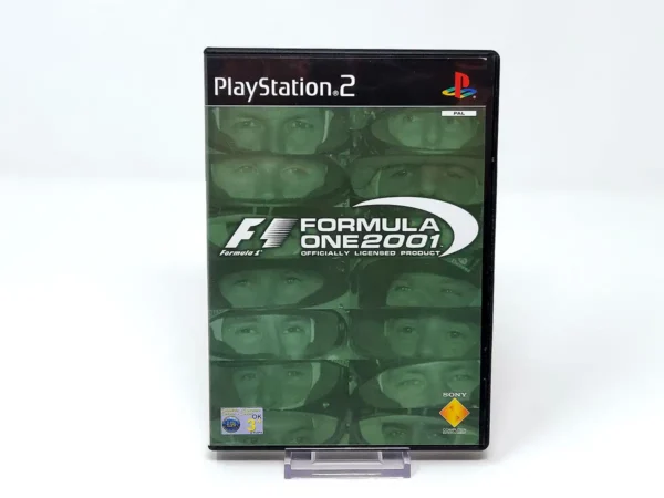 Portada de Formula One 2001 (UK) (Promo) para PlayStation 2, edición PAL UK, de segunda mano