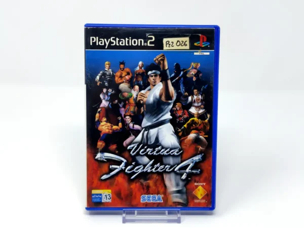 Portada de Virtua Fighter 4 (ESP) (Rebajado) para PlayStation 2, edición PAL España, de segunda mano