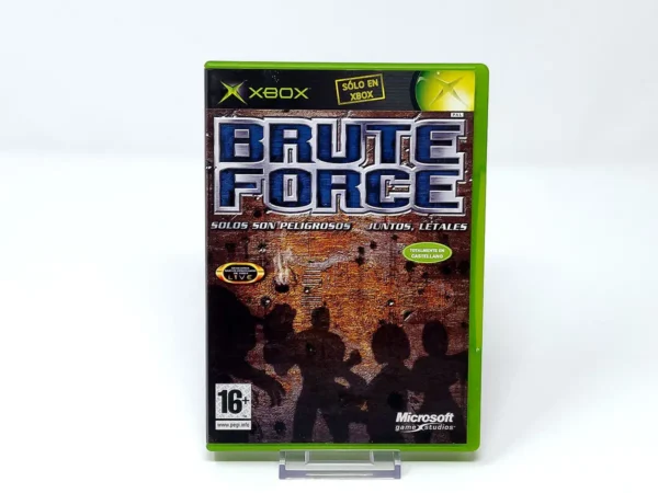 Portada de Brute Force (ESP) para XBOX, edición PAL España, de segunda mano
