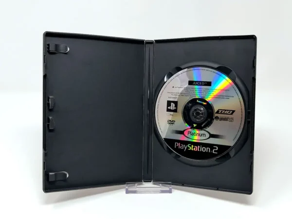 Interior del juego Juiced (ESP) (Platinum) (Rebajado) para PlayStation 2 con disco y manual