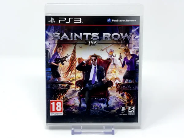 Portada de Saints Row IV (ESP) para PlayStation 3, edición PAL España, de segunda mano