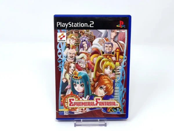 Portada de Ephemeral Fantasia (ESP) para PlayStation 2, edición PAL España, de segunda mano