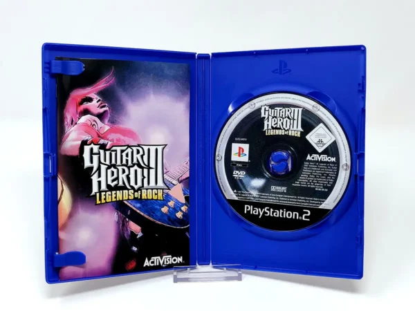 Guitar Hero III: Legends of Rock (ESP) (v1) para PlayStation 2, edición PAL España, de segunda mano