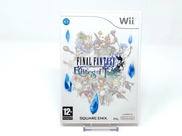 Portada de Final Fantasy Crystal Chronicles: Echoes of Time (ESP) para Nintendo Wii, edición PAL España, de segunda mano