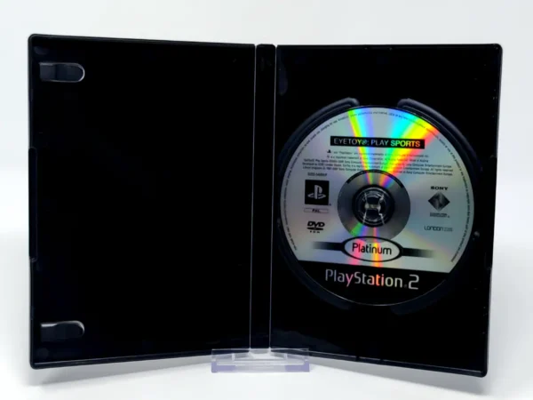 Interior del juego EyeToy: Play Sports (ESP) (Platinum) (Rebajado) para PlayStation 2 con disco y manual