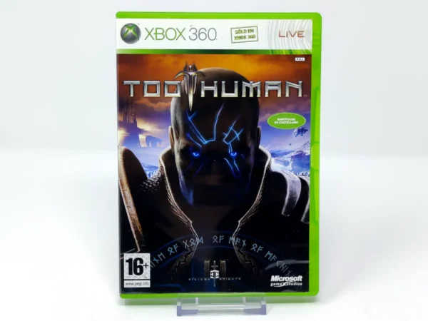 Portada de Too Human (ESP) (Rebajado) para XBOX 360, edición PAL España, de segunda mano