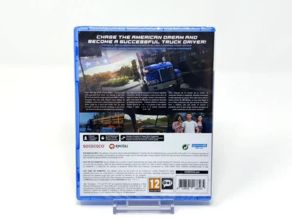Parte trasera de Truck Driver: The American Dream (ESP) (Precintado) para PlayStation 5, edición PAL España