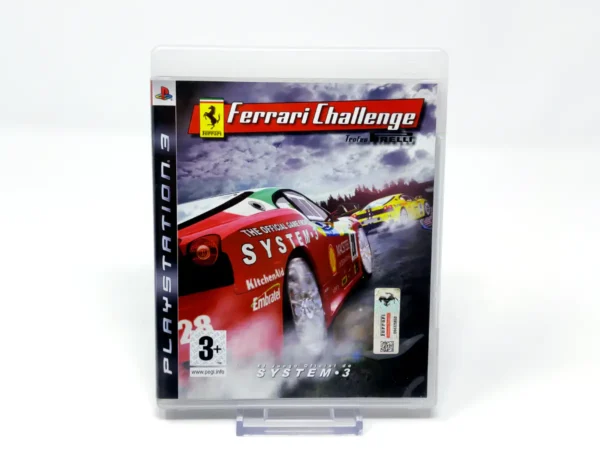Portada de Ferrari Challenge: Trofeo Pirelli (ESP) para PlayStation 3, edición PAL España, de segunda mano