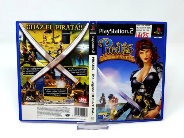 Pirates: The Legend of Black Kat (ESP) (Carátula) (Rebajado) para PlayStation 2, edición PAL España, de segunda mano