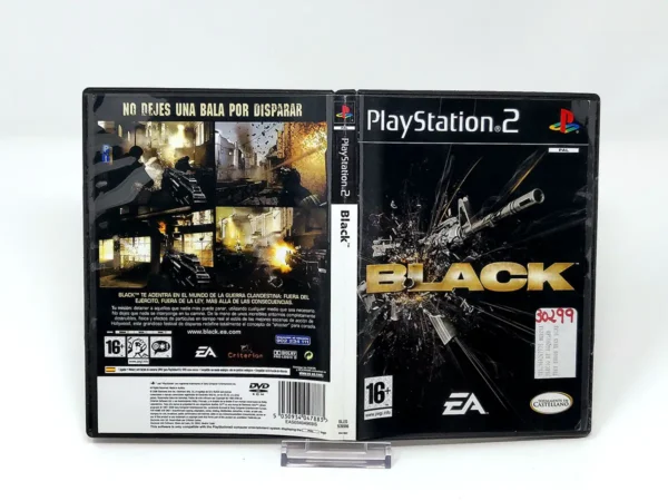 Black (ESP) (Carátula) (Rebajado) para PlayStation 2, edición PAL España, de segunda mano