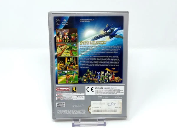 Parte trasera de Star Fox Adventures (ESP) (Player's Choice) (Rebajado) para Nintendo GameCube, edición PAL España