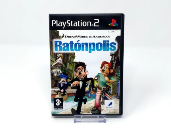 Portada de Ratónpolis (ESP) (Rebajado) para PlayStation 2, edición PAL España, de segunda mano