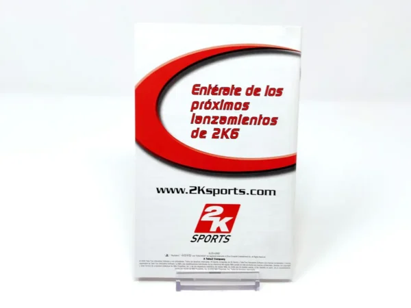 NBA 2K6 (ESP) (Manual) para PlayStation 2, edición PAL España, de segunda mano