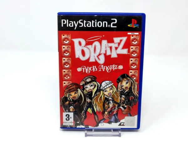 Portada de Bratz: Rock Angelz (UK) para PlayStation 2, edición PAL UK, de segunda mano