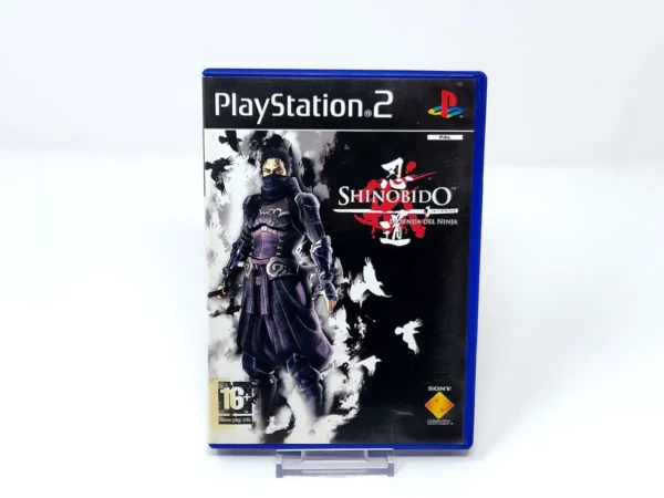 Portada de Shinobido: La Senda del Ninja (ESP) para PlayStation 2, edición PAL España, de segunda mano