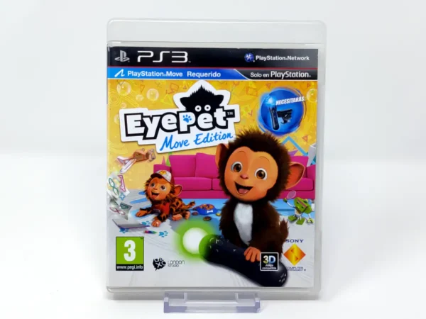 Portada de EyePet: Move Edition (ESP) (Rebajado) para PlayStation 3, edición PAL España, de segunda mano