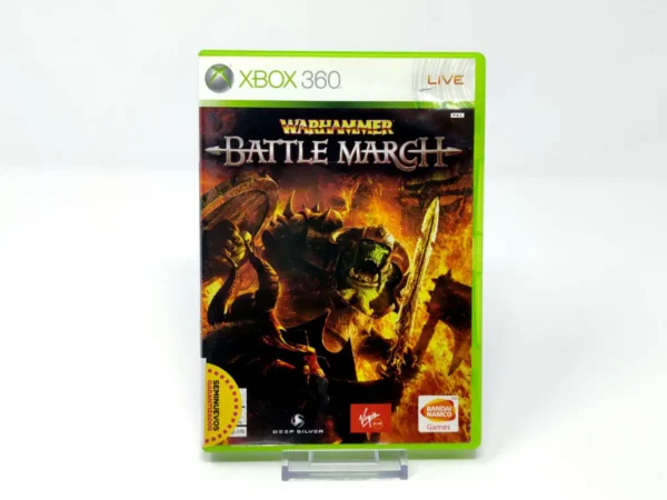 Portada de Warhammer: Battle March (ESP) (Rebajado) para XBOX 360, edición PAL España, de segunda mano