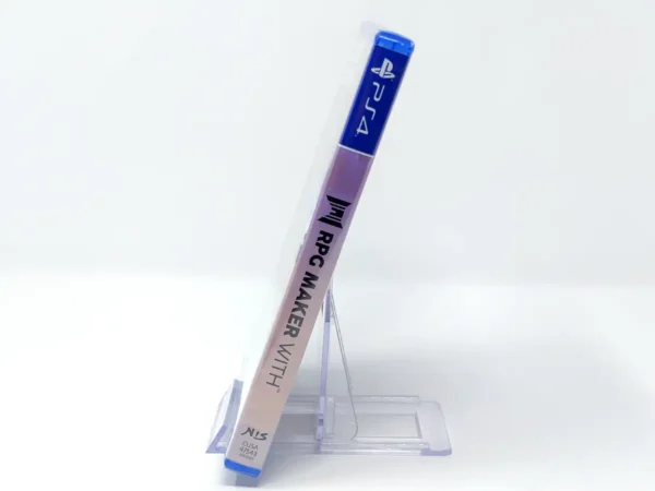 Lateral de la caja de RPG Maker WITH (ESP) (Precintado) para PlayStation 4