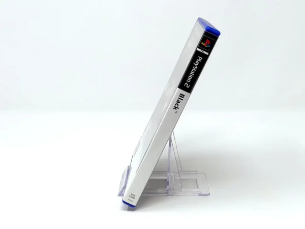 Lateral de la caja de Black (ESP) para PlayStation 2
