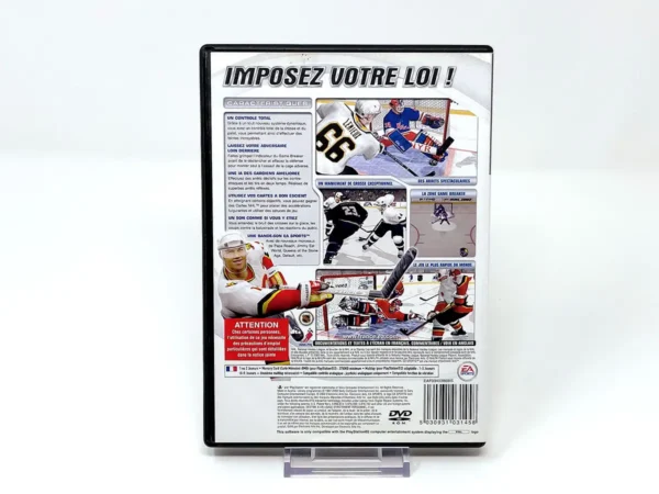 Parte trasera de NHL 2003 (FRA) (Rebajado) para PlayStation 2, edición PAL Francia