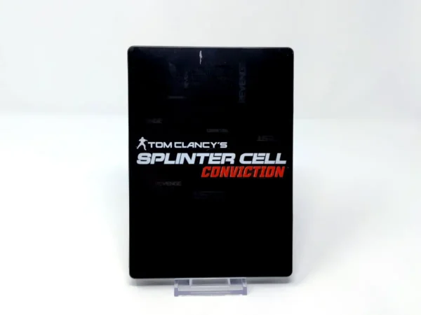 Portada de Tom Clancy's Splinter Cell: Conviction (ESP) (Steelbook) (Rebajado) para XBOX 360, edición PAL España, de segunda mano
