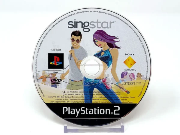 SingStar (UK) (Disco) para PlayStation 2, edición PAL UK, de segunda mano