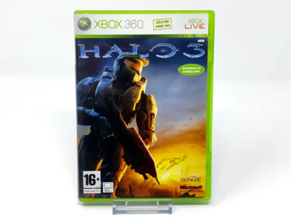 Portada de Halo 3 (ESP) (Rebajado) para XBOX 360, edición PAL España, de segunda mano