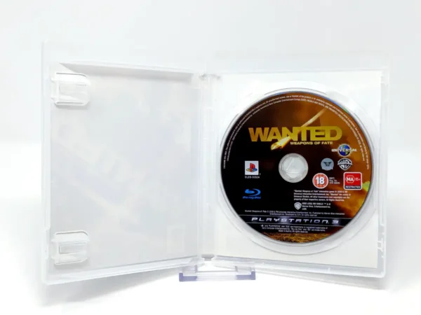 Interior del juego Wanted: Weapons of Fate (ESP) (Rebajado) para PlayStation 3 con disco y manual