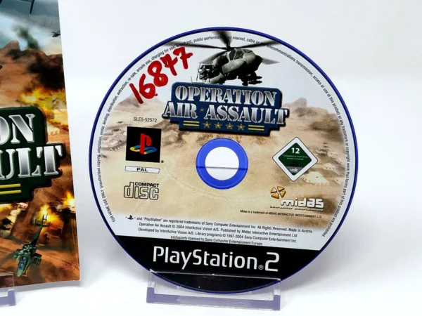 Parte trasera de Operation Air Assault (ESP) (Rebajado) para PlayStation 2, edición PAL España
