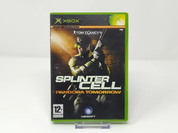 Portada de Tom Clancy's Splinter Cell: Pandora Tomorrow (UK) para XBOX, edición PAL UK, de segunda mano
