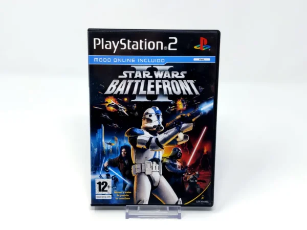 Portada de Star Wars: Battlefront II (ESP) (Rebajado) para PlayStation 2, edición PAL España, de segunda mano