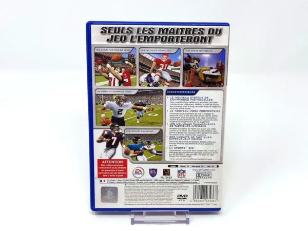 Parte trasera de Madden NFL 2004 (FRA) (Rebajado) para PlayStation 2, edición PAL Francia