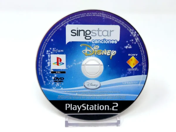 SingStar Canciones Disney (ESP) (Disco) para PlayStation 2, edición PAL España, de segunda mano