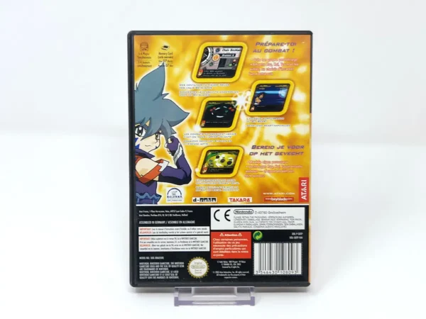 Parte trasera de Beyblade VForce: Super Tournament Battle (FRA) (Rebajado) para Nintendo GameCube, edición PAL Francia