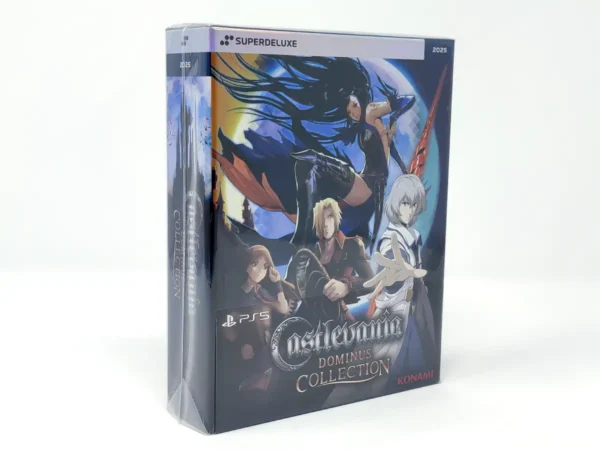 Lateral de la caja de Castlevania: Dominus Collection (Deluxe Edition) (ASIA) (Precintado) para PlayStation 5