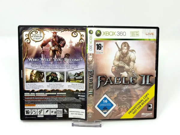Fable II (UK) (Carátula) (Promo) para XBOX 360, edición PAL UK, de segunda mano