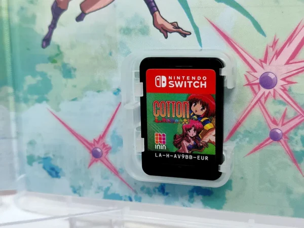 Lateral de la caja de Cotton Reboot! (ESP) para Nintendo Switch