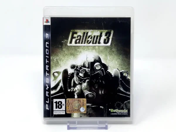 Portada de Fallout 3 (ITA) para PlayStation 3, edición PAL Italia, de segunda mano