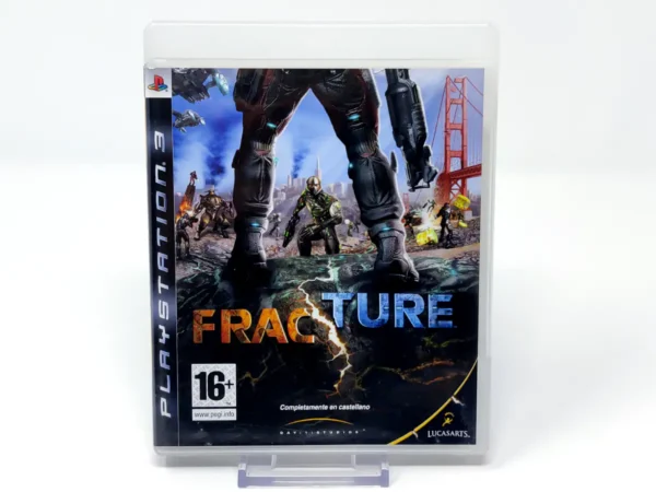 Portada de Fracture (ESP) para PlayStation 3, edición PAL España, de segunda mano
